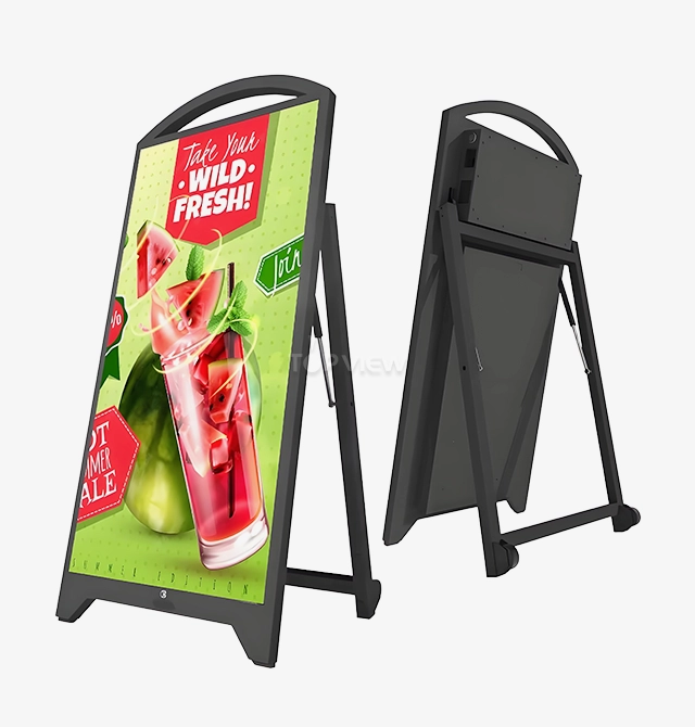 Outdoor Portable Waterproof LCD Display